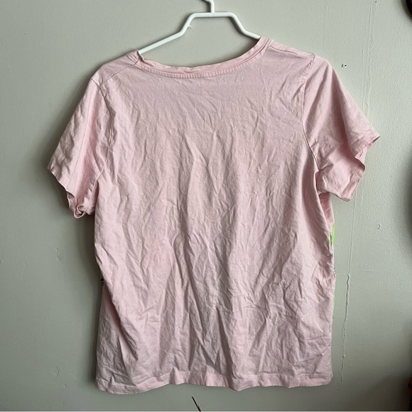 3/$40 2xl Graphic Tee Shirt short sleeve with Butterflies and Neon Colors - Picture 6 of 6